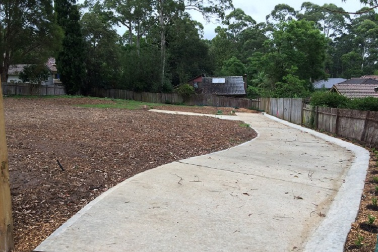 Subdivision Design, Project Management and Supervision of Residential Subdivision Wahroonga, NSW