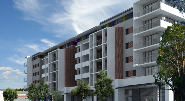 D.A. & approval for mixed use commercial / residential development - 100 Units  Homebush, NSW