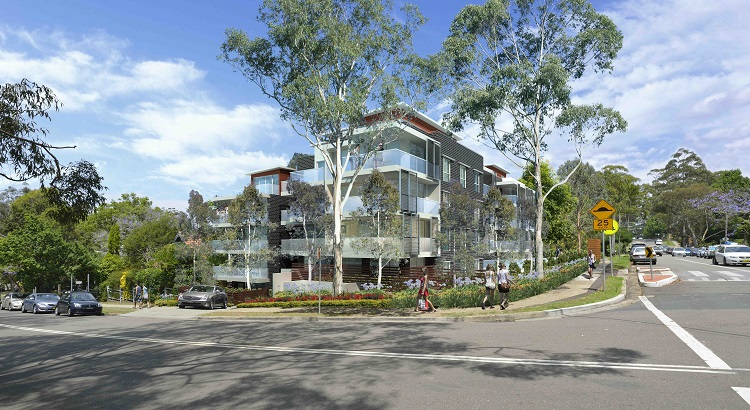 Preparation of Development Application for 5 storey Residential Development comprising 36 units and basement carparking Beecroft, NSW